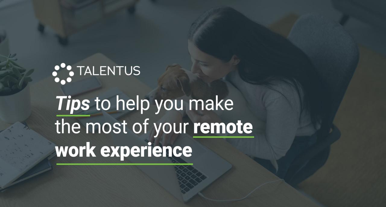 Tips For Succeeding In Remote Work Environments
